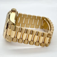 Rolex Datejust 31 Yellow Gold Green Dial watch for Women