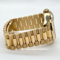 Rolex Datejust 31 Yellow Gold Green Dial watch for Women