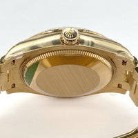 Rolex Datejust 31 Yellow Gold Green Dial watch for Women