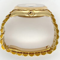 Rolex Datejust 31 Yellow Gold Green Dial watch for Women