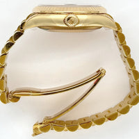 Rolex Datejust 31 Yellow Gold Green Dial watch for Women