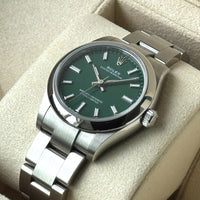 Rolex Oyster Perpetual 31 Green Dial watch for Women
