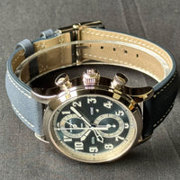 Patek Philippe Pilot Travel Time Chronograph Calatrava watch for Men/Unisex