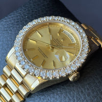Rolex Day-Date 36 Diamond Bezel watch for Men/Unisex