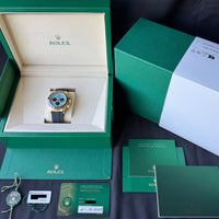 Rolex Daytona Turquoise Blue and Black Dial watch for Men/Unisex