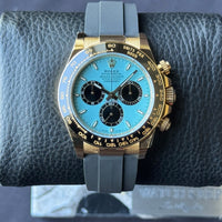 Rolex Daytona Turquoise Blue and Black Dial watch for Men/Unisex