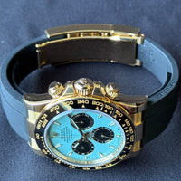 Rolex Daytona Turquoise Blue and Black Dial watch for Men/Unisex