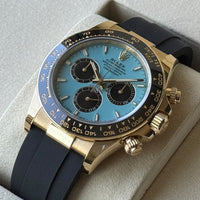 Rolex Daytona Turquoise Blue and Black Dial watch for Men/Unisex