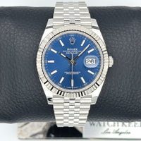 Rolex Datejust 41 Bright Blue Dial watch for Men/Unisex