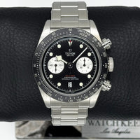 Tudor Black Bay Chrono Black Bezel Black Dial watch for Men/Unisex
