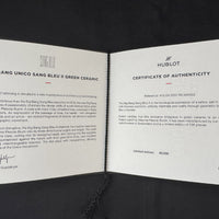 Hublot Big Bang Sang Bleu Unico Sang Bleu II watch for Men/Unisex