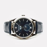 Patek Philippe Annual Calendar Blue Dial 2024 Watch for Men/Unisex