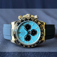 Rolex Daytona Turquoise Blue and Black Dial watch for Men/Unisex