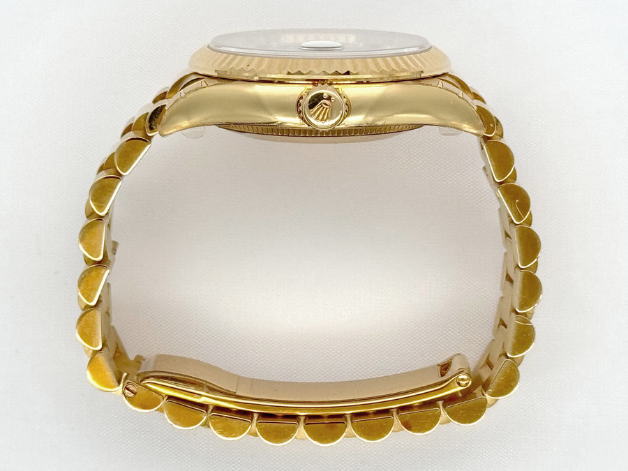 Rolex Datejust 31 Yellow Gold Green Dial watch for Women