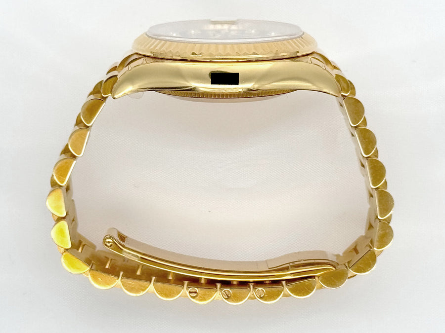 Rolex Datejust 31 Yellow Gold Green Dial watch for Women