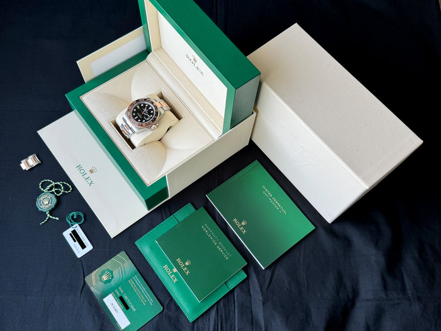 Rolex GMT-Master II Brown / Black Cerachrom Bezel watch for Men/Unisex