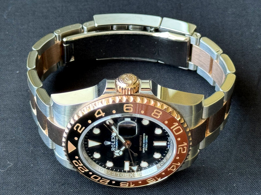 Rolex GMT-Master II Brown / Black Cerachrom Bezel watch for Men/Unisex