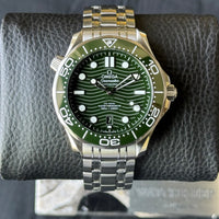 Omega Seamaster Diver 300 M Green Dial watch for Men/Unisex