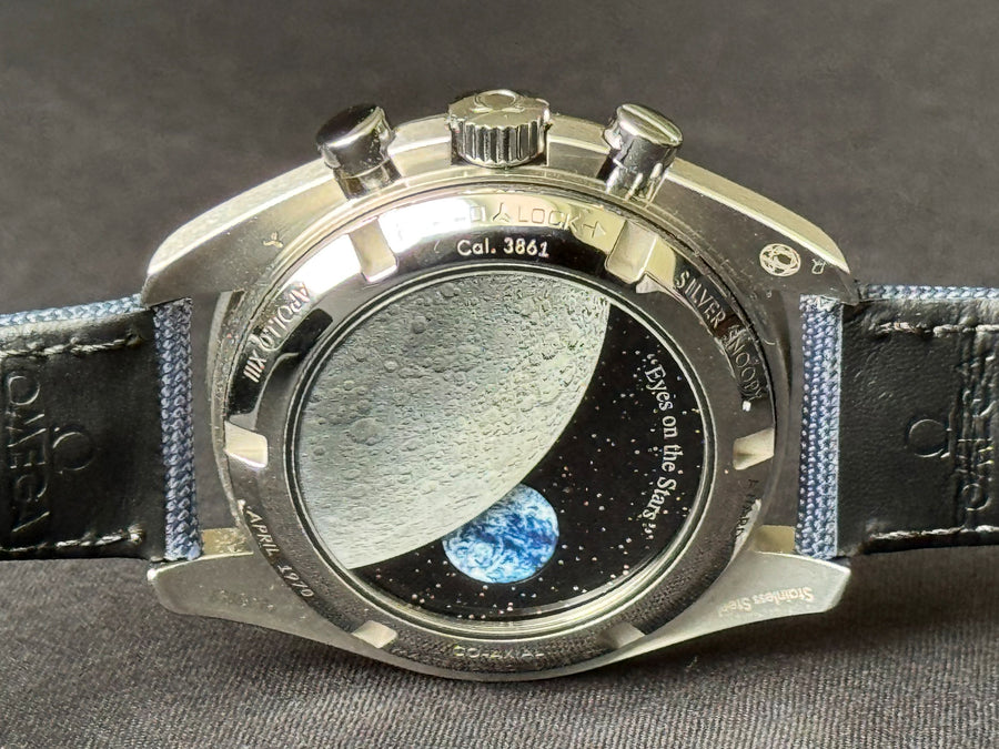 Omega Speedmaster Professional Moonwatch Silver Snoopy Award watch for Men/Unisex