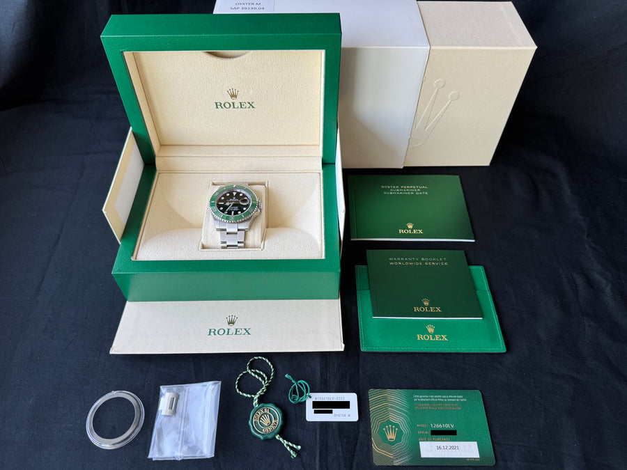 Rolex Submariner Date Starbucks Green Bezel watch for Men/Unisex