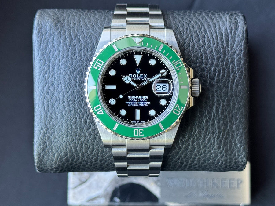 Rolex Submariner Date Starbucks Green Bezel watch for Men/Unisex