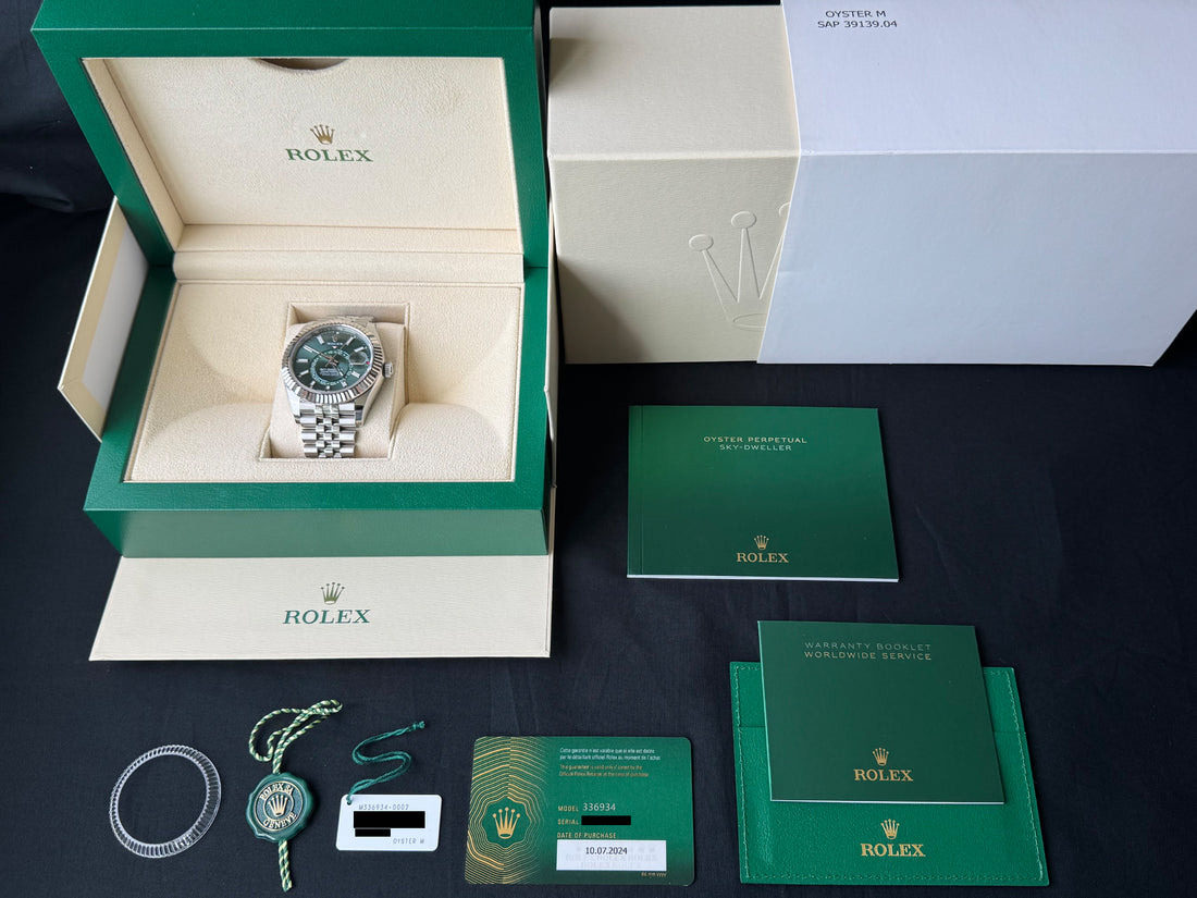 Rolex Sky-Dweller Green Dial watch for Men/Unisex