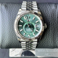 Rolex Sky-Dweller Green Dial watch for Men/Unisex