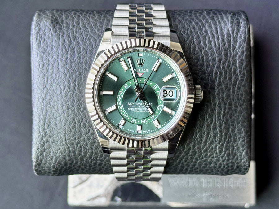Rolex Sky-Dweller Green Dial watch for Men/Unisex