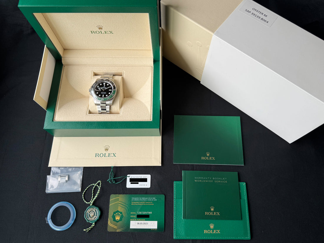 Rolex GMT-Master II Sprite Green/Black Cerachrom Bezel watch for Men/Unisex
