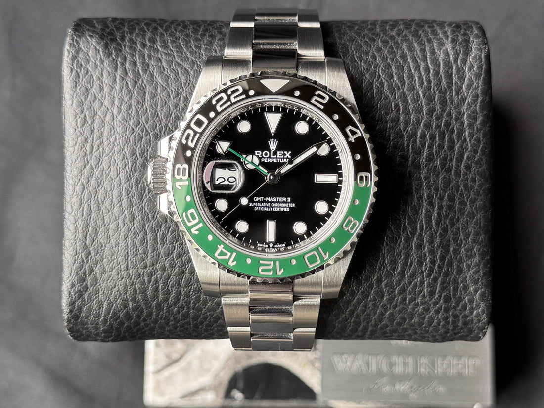 Rolex GMT-Master II Sprite Green/Black Cerachrom Bezel watch for Men/Unisex