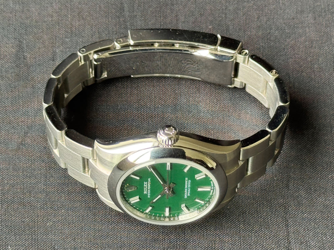 Rolex Oyster Perpetual 31 Green Dial watch for Women