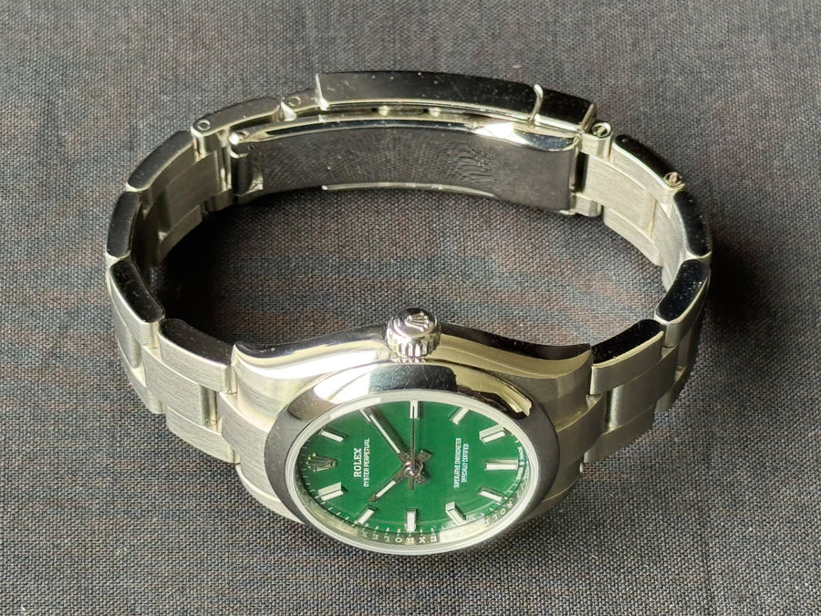 Rolex Oyster Perpetual 31 Green Dial watch for Women