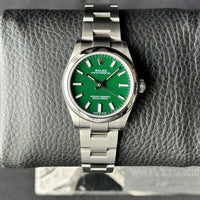 Rolex Oyster Perpetual 31 Green Dial watch for Women