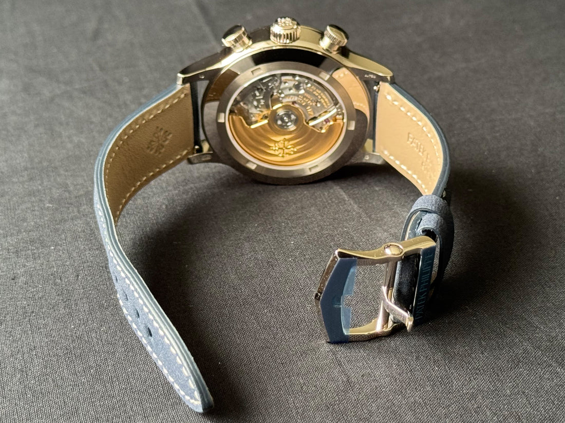 Patek Philippe Pilot Travel Time Chronograph Calatrava watch for Men/Unisex