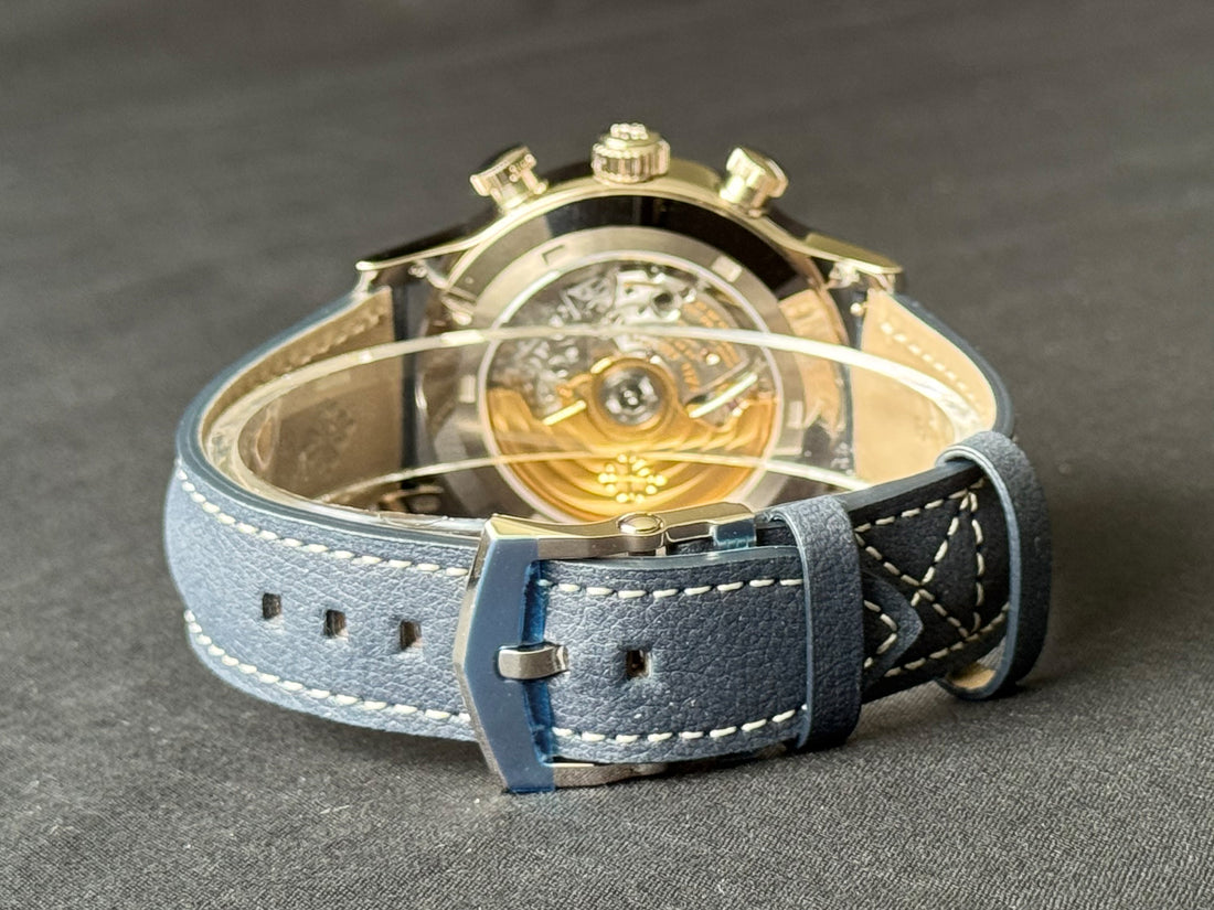 Patek Philippe Pilot Travel Time Chronograph Calatrava watch for Men/Unisex