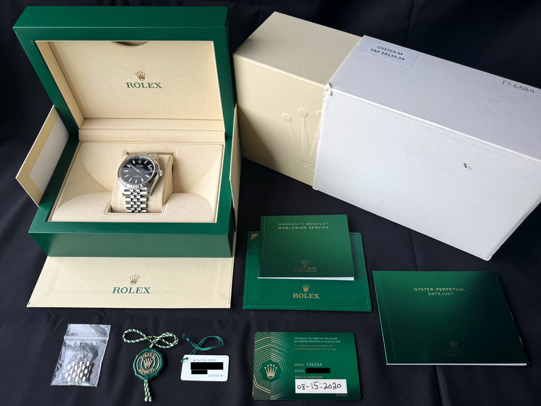 Rolex Datejust 41 Black Dial watch for Men/Unisex