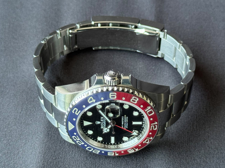 Rolex GMT-Master II Pepsi Red/Blue Cerachrom Bezel watch for Men/Unisex
