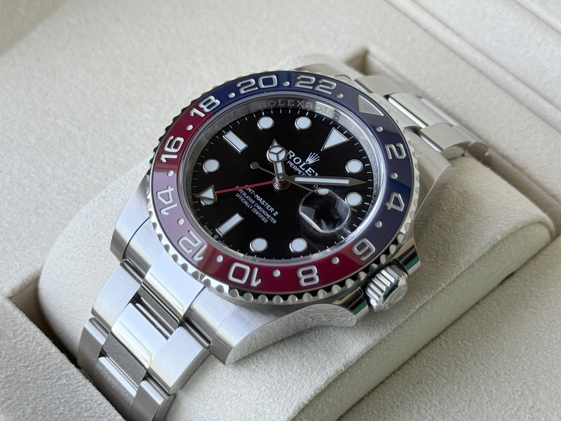 Rolex GMT-Master II Pepsi Red/Blue Cerachrom Bezel watch for Men/Unisex