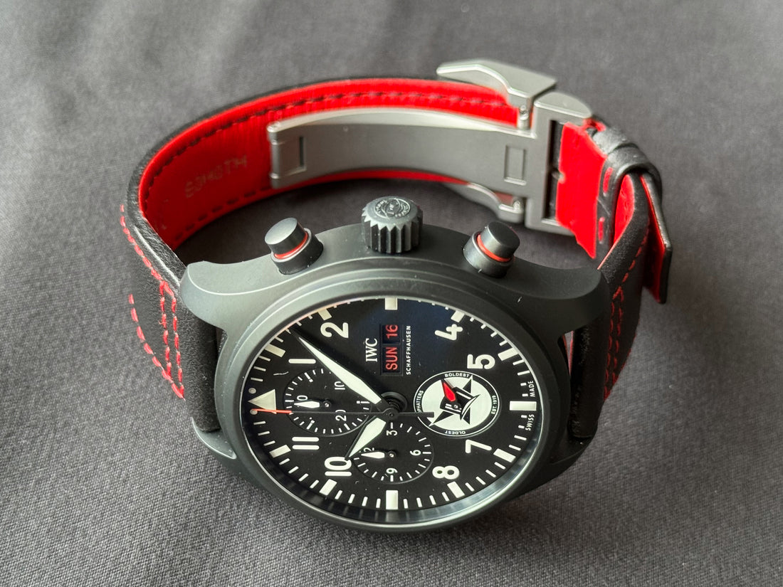 IWC Pilot Chronograph Pilot Edition Tophatters watch for Men/Unisex