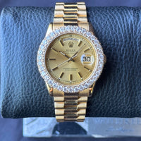 Rolex Day-Date 36 Diamond Bezel watch for Men/Unisex