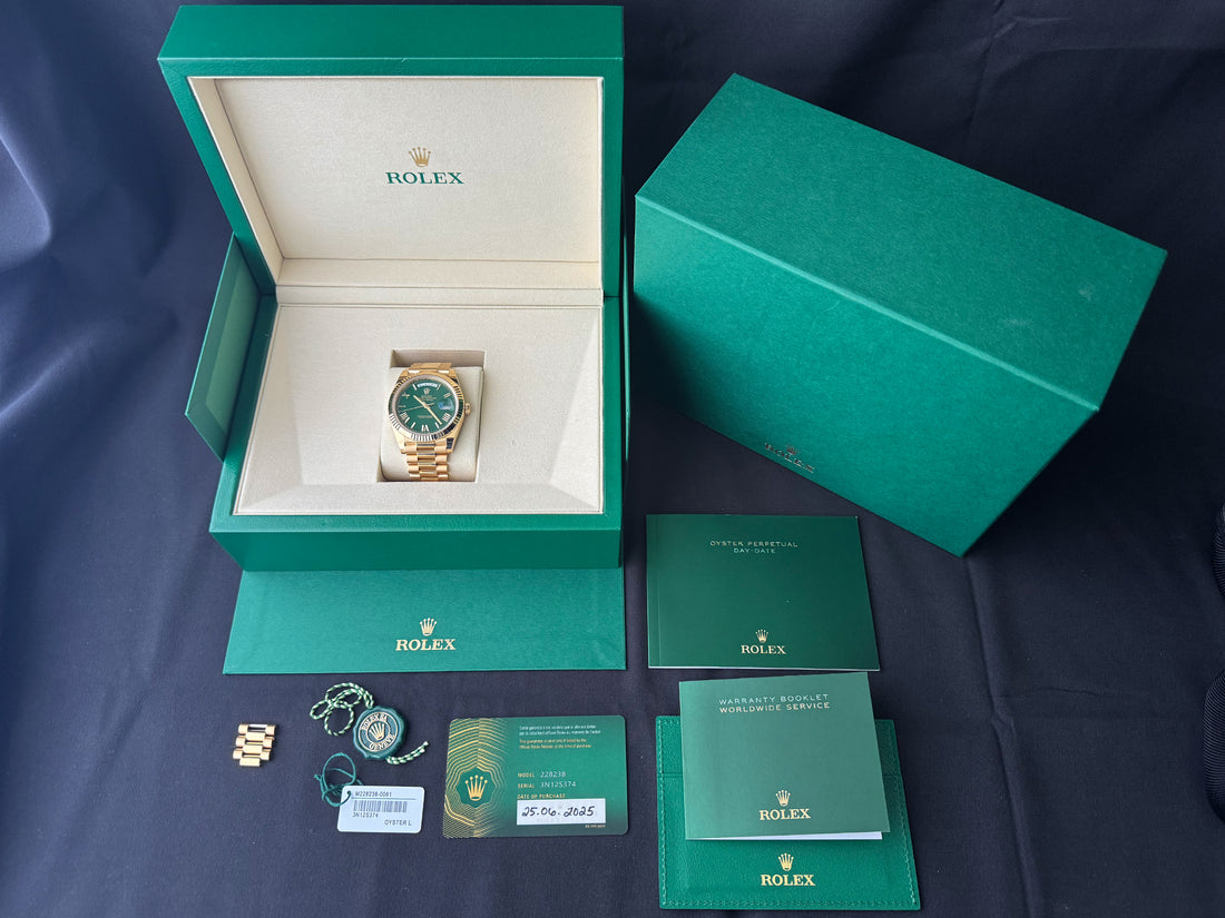 Rolex Day-Date 40 Green Dial watch for Men/Unisex
