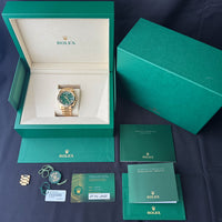 Rolex Day-Date 40 Green Dial watch for Men/Unisex
