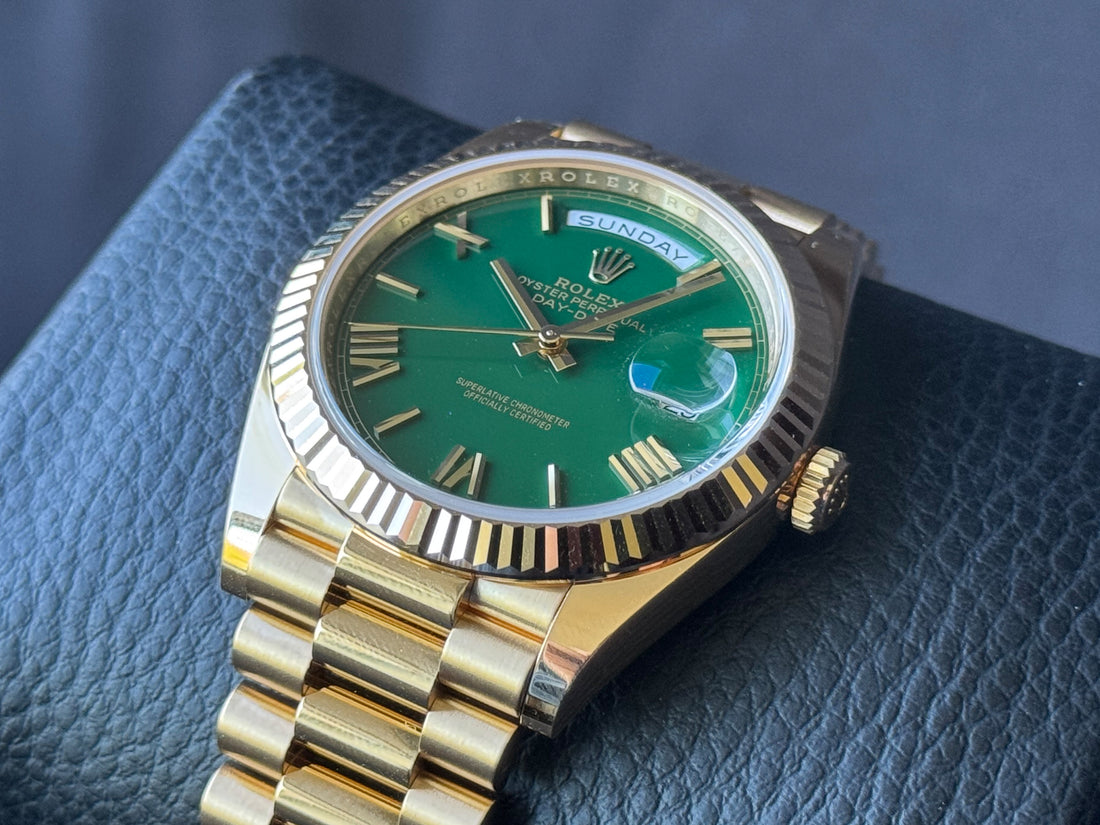 Rolex Day-Date 40 Green Dial watch for Men/Unisex
