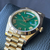 Rolex Day-Date 40 Green Dial watch for Men/Unisex