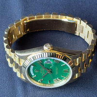 Rolex Day-Date 40 Green Dial watch for Men/Unisex