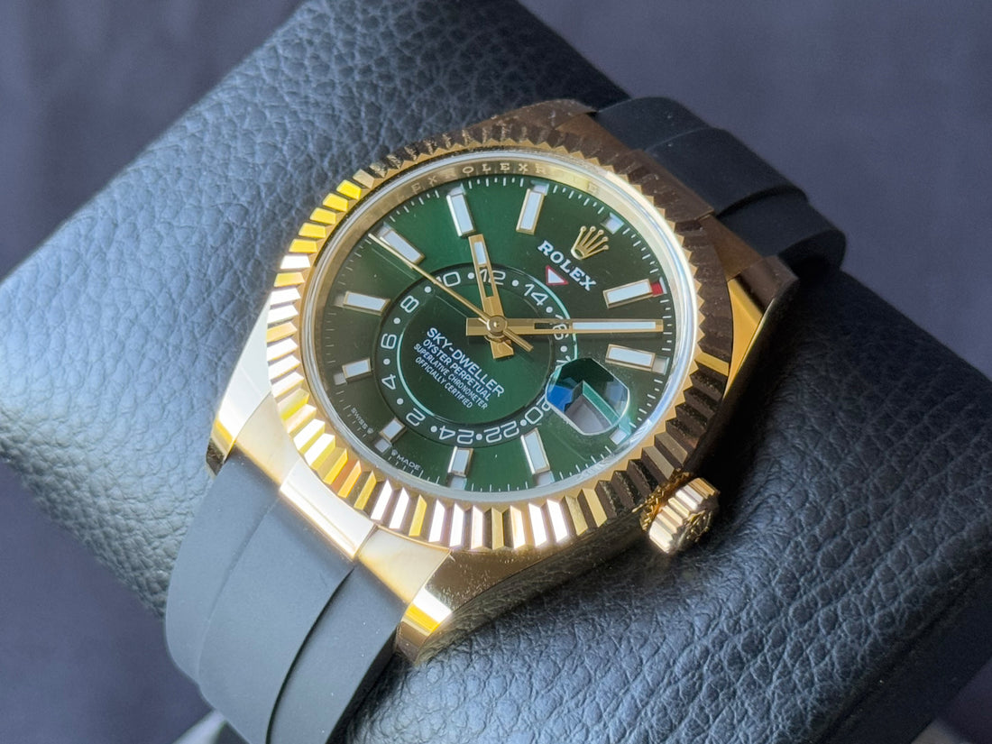 Rolex Sky-Dweller Oysterflex Bracelet watch for Men/Unisex