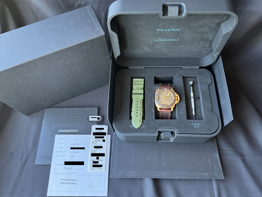 PANERAI 純正 外箱＋木製内箱＋紙袋セット コレクション用 Panerai Luminor Submersible watch for Men/Unisex – Watch Keep LA