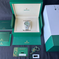 Rolex Oyster Perpetual 36 Pistachio Dial watch for Men/Unisex
