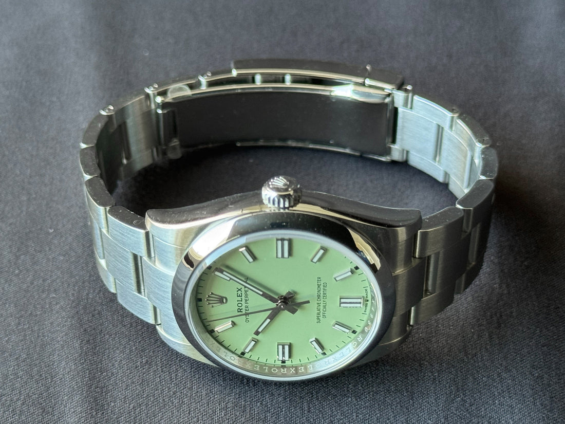 Rolex Oyster Perpetual 36 Pistachio Dial watch for Men/Unisex