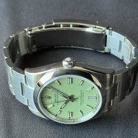 Rolex Oyster Perpetual 36 Pistachio Dial watch for Men/Unisex